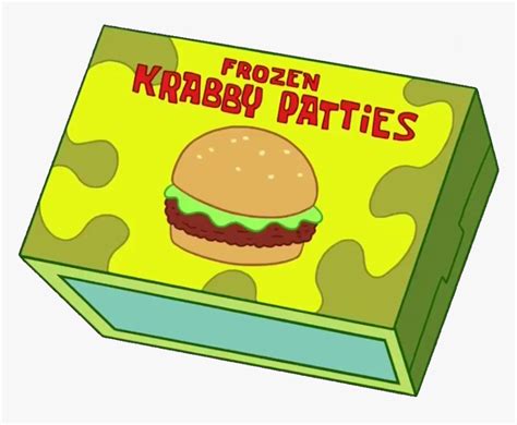 Encyclopedia Spongebobia Spongebob Frozen Krabby Patty Hd Png