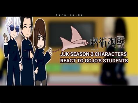 Jjk S Characters React To Gojo S Students Manga Spoilers Jujutsu