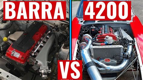 Ford Barra VS Chevrolet Vortec 4200 Inline 6 Battle YouTube