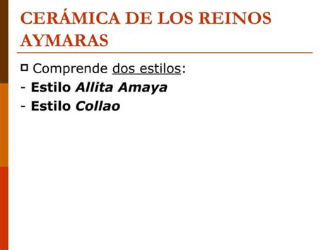 Reinos Aymaras PPT