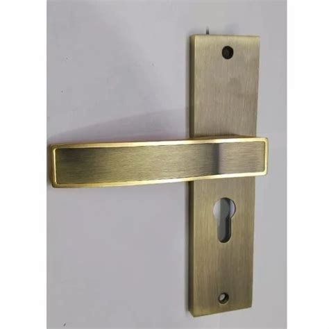 Amour Mortice Pair Brass Finish Zinc Mortise Door Handle At Rs 690piece In New Delhi