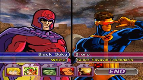 Villanos De Marvel Vs Super Heroes De Marvel I Dragon Ball Z Budokai