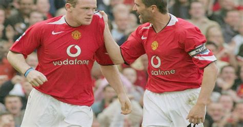 Roy Keane and Wayne Rooney at war: Slap angers Man United legend ...