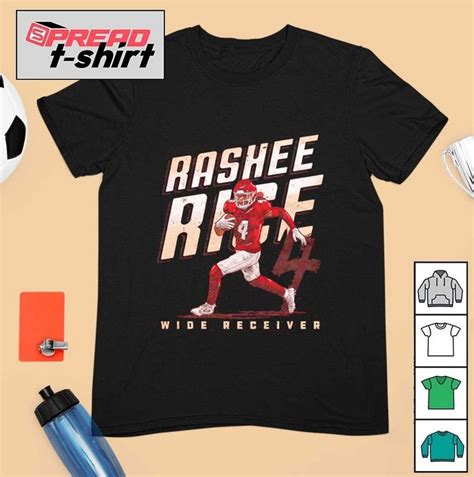 Rashee Rice Wide Receiver Kansas City Chiefs Dash Shirt In 2024