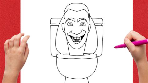How To Draw Skibidi Toilet Easy Step By Step Youtube