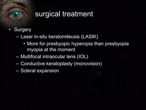 Presbyopia Ppt