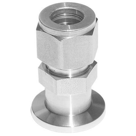 Ideal Spectroscopy Adapter Kf To Swagelok Inch Iso Kf Flange