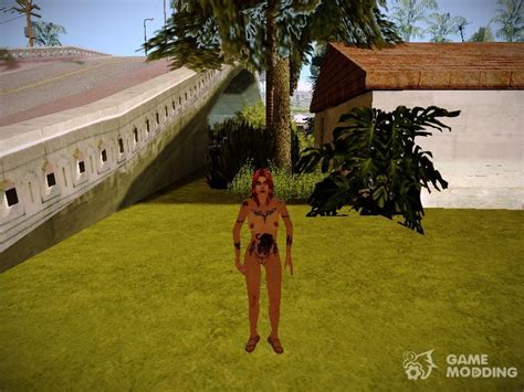 Naked Girl With Tattoos For GTA San Andreas
