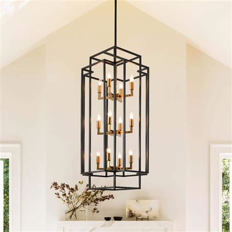 Reviews For Magic Home Light Modern Black Antique Gold Lantern