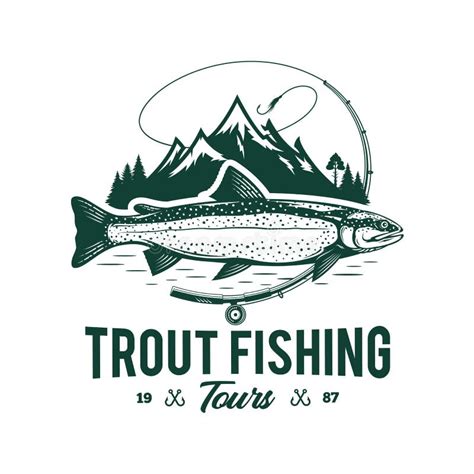 Trout Logo Stock Illustrations 5745 Trout Logo Stock Illustrations