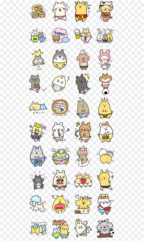 Line Emoticon Sticker Png