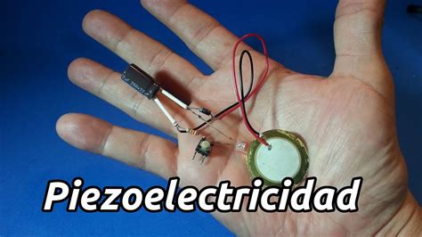 Generador De Energía Piezoeléctrico Youtube