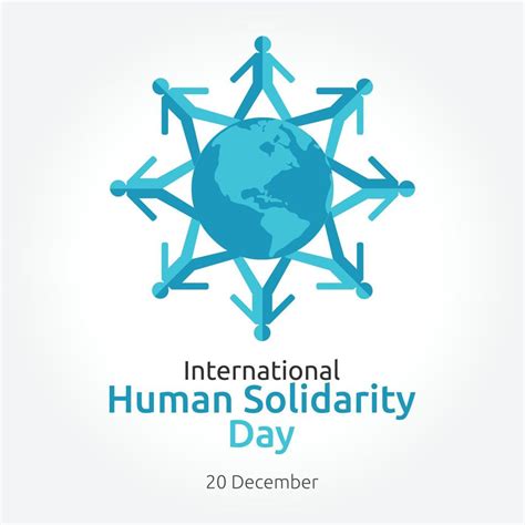 International Human Solidarity Day Vector Art Icons And Graphics For