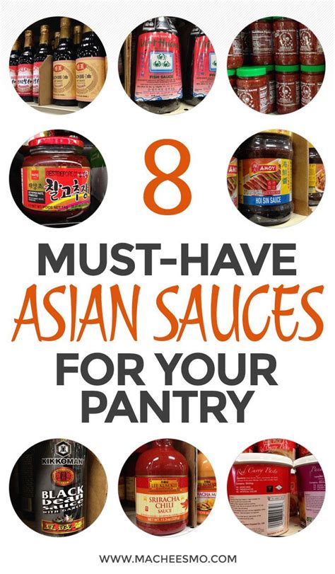 8 Essential Asian Sauces For Your Pantry Asian Sauce Asian Spices Asian Seasoning