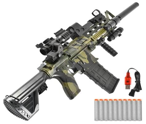 M4A1 Ráfaga Eléctrica Pistola De Juguete Rifle Francotirador Pistola