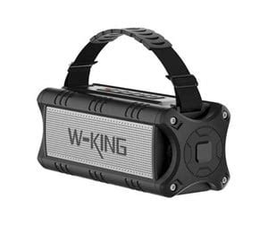 W KING Wireless Bluetooth Speaker D8 MINI 30W Black Billig