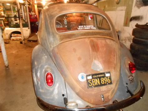 Volkswagen Beetle Vw Bug Rag Top Sunroof Hoodride Herbie For