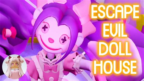 Escape Evil Doll House Obby Easy Mode Roblox Gameplay Walkthrough No