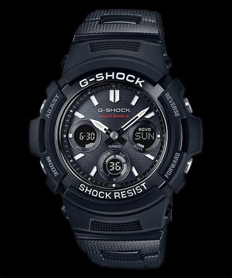 電波ソーラー G SHOCK AWG M100SBC CASIO マルチバンド6 タフソーラー コンポジットバンド アナデジ Gショック