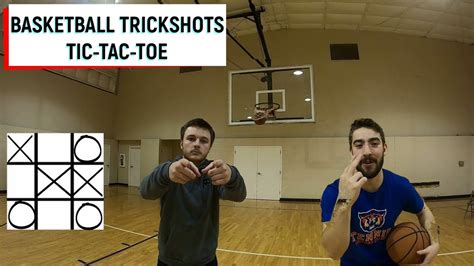 Basketball Trick Shots Tic Tac Toe Loser Gets Pied To The Face