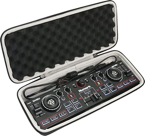 Khanka Duro Viaje Estuche Bolso Funda Para Numark Dj Go Controlador