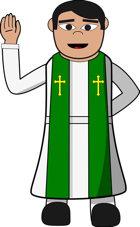 Download Pastor Priest Christian Royalty Free Vector Graphic Pixabay