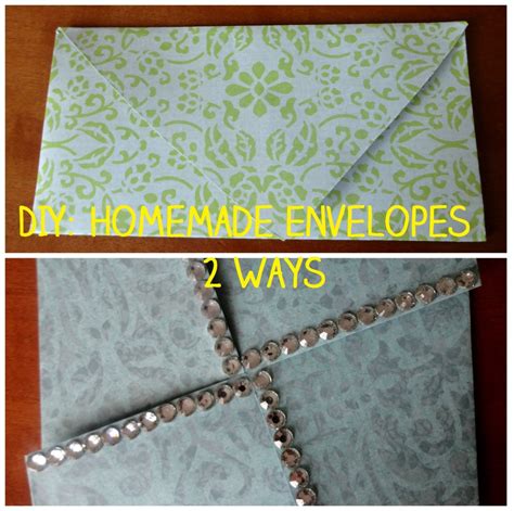 Diy Homemade Envelopes 2 Ways The Whimsical Whims Of Ikhlas Hussain