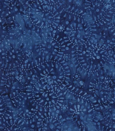 Blue Vine Batik Jo Ann Fabric Batik Fabric Vintage Paper