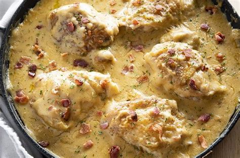 One Pan Smothered Chicken The Salty Marshmallow Recipe Smothered