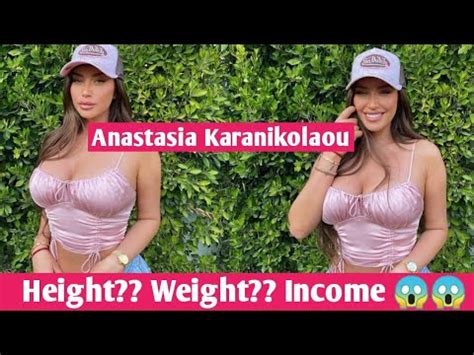 Anastasia Karanikolaou Bio Age Peak Weight Household And Networth