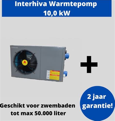 Interhiva Zwembad Warmtepomp Zwembad Verwarming Energiezuinig