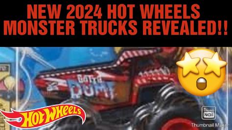 NEW 2024 HOT WHEELS MONSTER TRUCK REVEALED CHASE PIECE YouTube