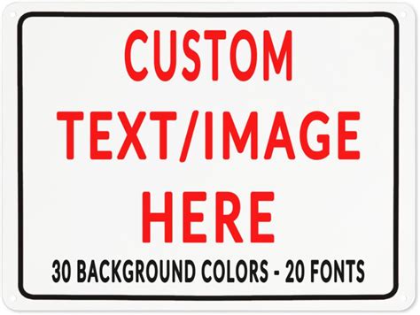 Amazon Custom Signs Outdoor Metal Sign X Personalized