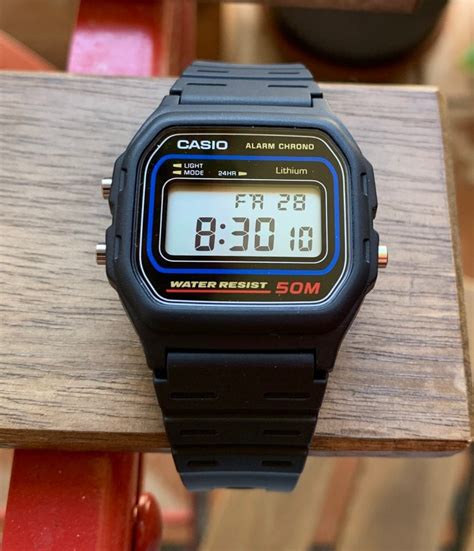 Casio W Reloj Con Dise O Vintage Y Resistencia Al Agua M Opini N