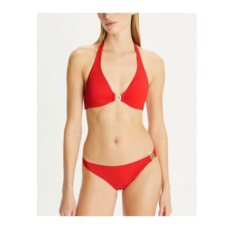 Tory Burch Swim Tory Burch Miller Halter Bikini Top And Bottom