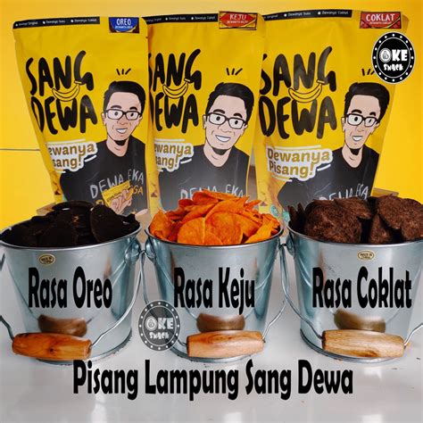 Jual Sang Dewa Keripik Pisang Viral Shopee Indonesia