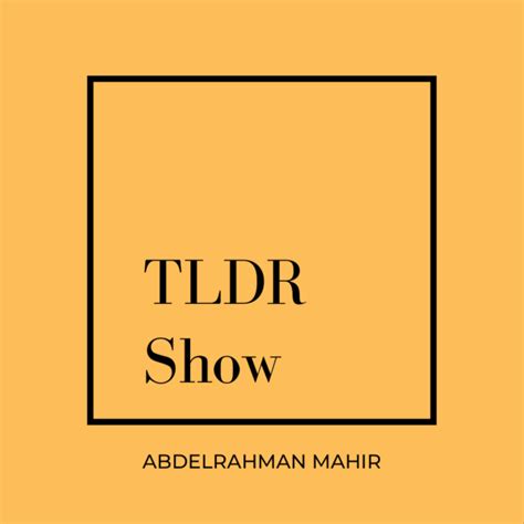 Tldr Show Listen To Podcasts On Demand Free Tunein