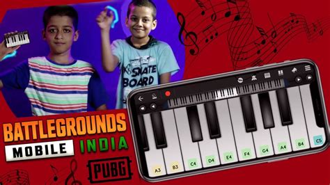 PUBG BGMI BGM Piano Battlegrounds Mobile India Theme BGM Playing