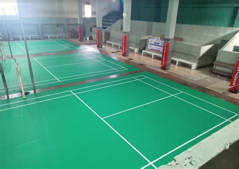 Jasa Pembuatan Lapangan Badminton Pekanbaru 1 Profesional