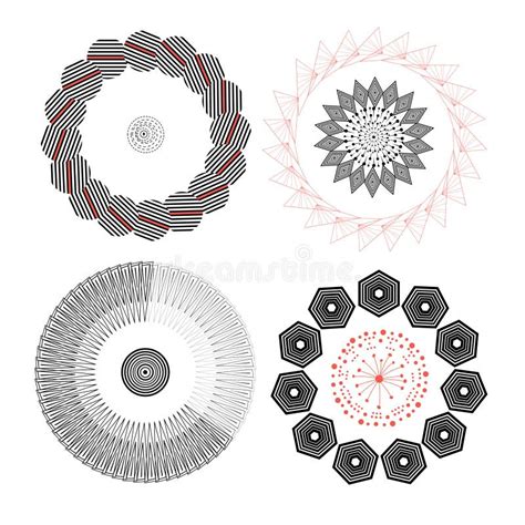 Abstract Elements Stock Vector Illustration Of Blue 60567617