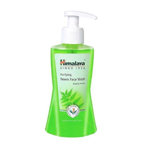 Green Himalaya Purifying Neem Face Wash Gel Packaging Size Ml At