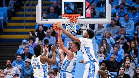 Unc Men S Basketball Tar Heels Cruise Past Charleston Southern