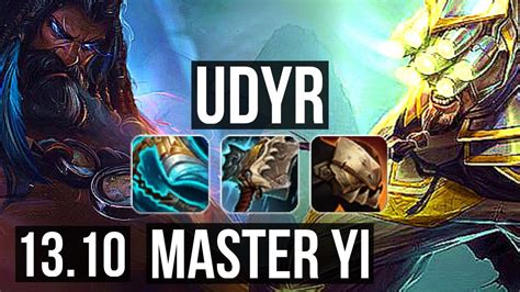 Udyr Vs Master Yi Jng Solo Kills M Mastery