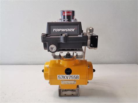 Emerson Field Q Actuator Qs U Stacw With Topworx Dxp Valve