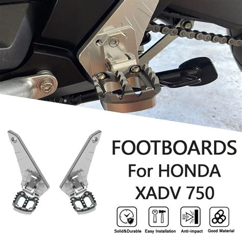 MTKRACING FOOTBOARDS For HONDA XADV 750 2021 2024 Motorcycle