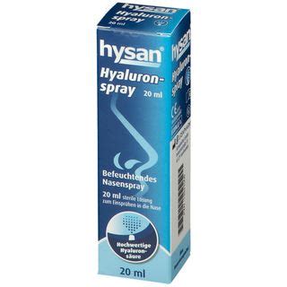 Hysan Hyaluronspray Ml Shop Apotheke