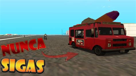 Nunca Sigas al Camión de Helados Rojo en el GTA San Andreas o te