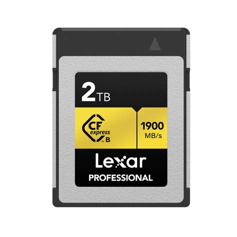 Lexar® Professional CFexpress™ Type B Card GOLD Series