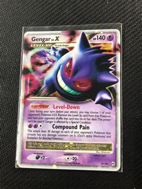 Platinum Arceus 97 99 Gengar Lv X Hobbies Toys Toys Games On