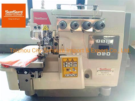 Automatic Direct Drive Super High Speed Computer Overlock Sewing Machine Pneumatic Type Ss 998